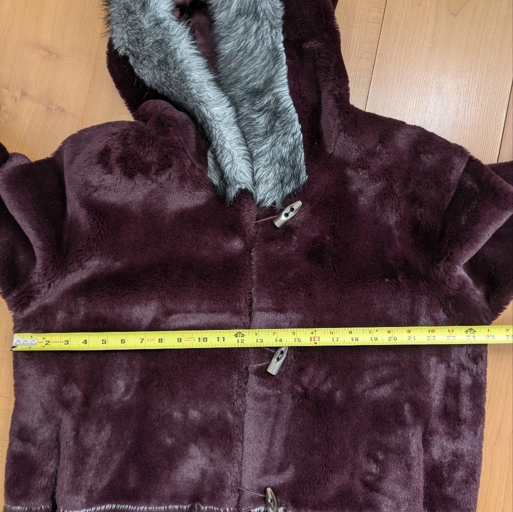 Vintage West Peak Faux Fur Jacket - Picture 10 of 16